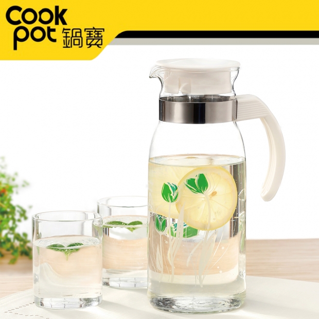鍋寶 沁涼玻璃冷水壺組