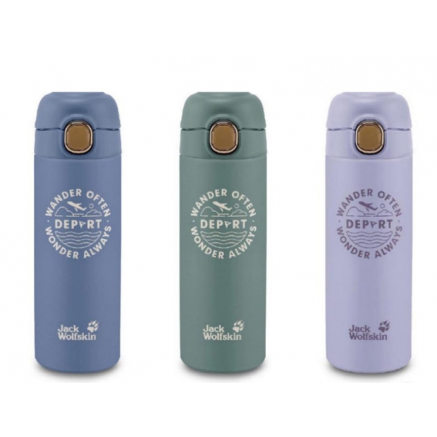 Jack Wolfskin 飛狼DEPART飛行316不銹鋼彈跳保溫瓶